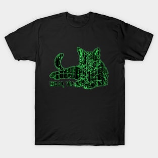 matrix cat T-Shirt